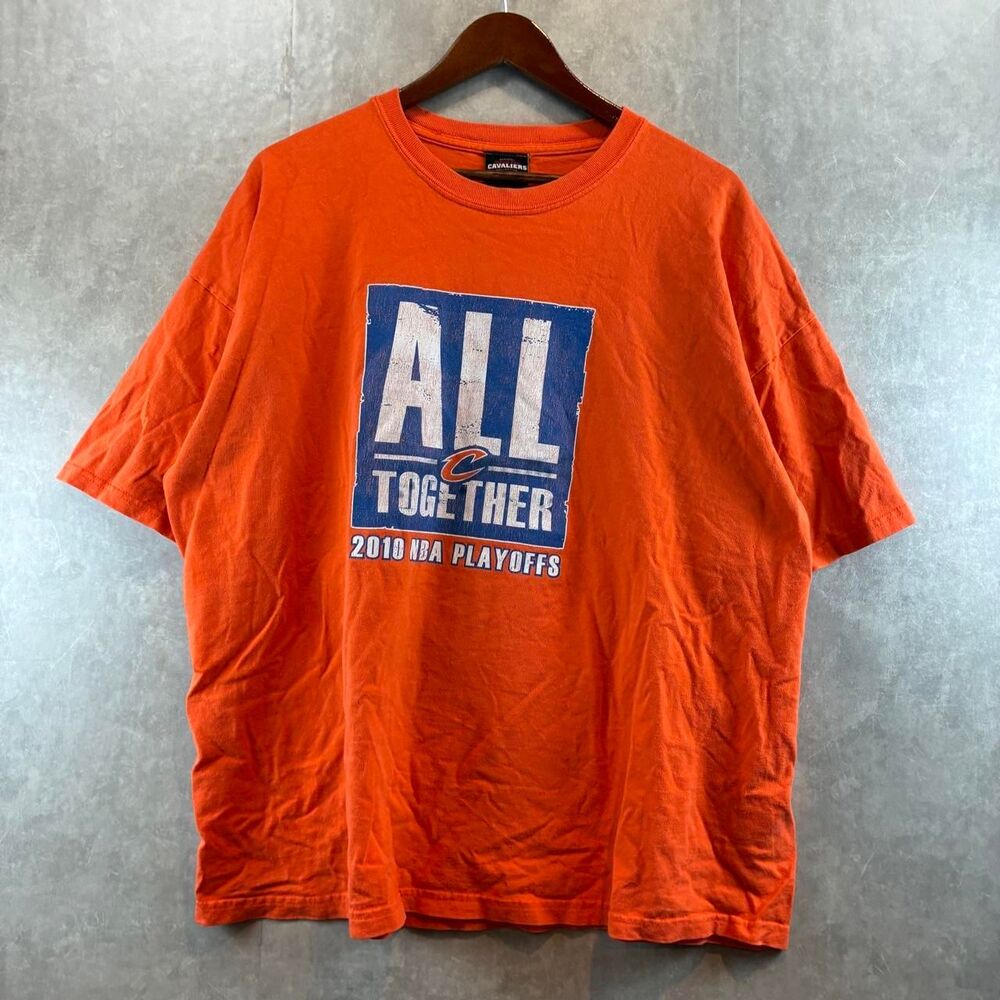 Nba Men's Orange T-shirt